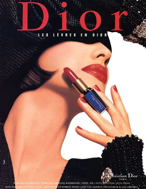 dior makeup ad 90s|dior lipstick collection.